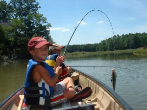 Boy Fishing