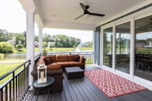 covered porch with outdoor couch